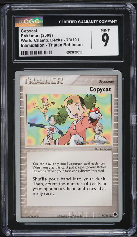 2004 Pokemon World Champ. Decks Blaziken Tech Chris Fulop Copycat #138 CGC  10 GEM MINT on Fanatics Collect