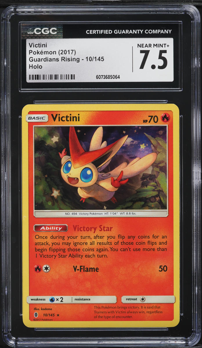 pokemon sun and moon guardians rising card prices TCG: & Rising, Bundle Of Two 60-Card Theme Decks Featuring A Holographic Solgaleo & Lunala : Toys & Games The Sun Pokemon Victini - 10/145 -