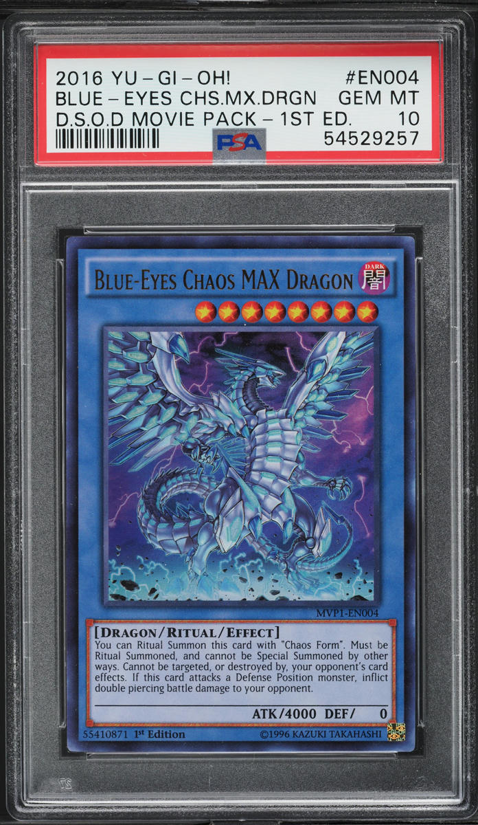 2016 Yu-Gi-Oh! MVP1 1st Edition Blue-Eyes Chaos Max Dragon #MVP1