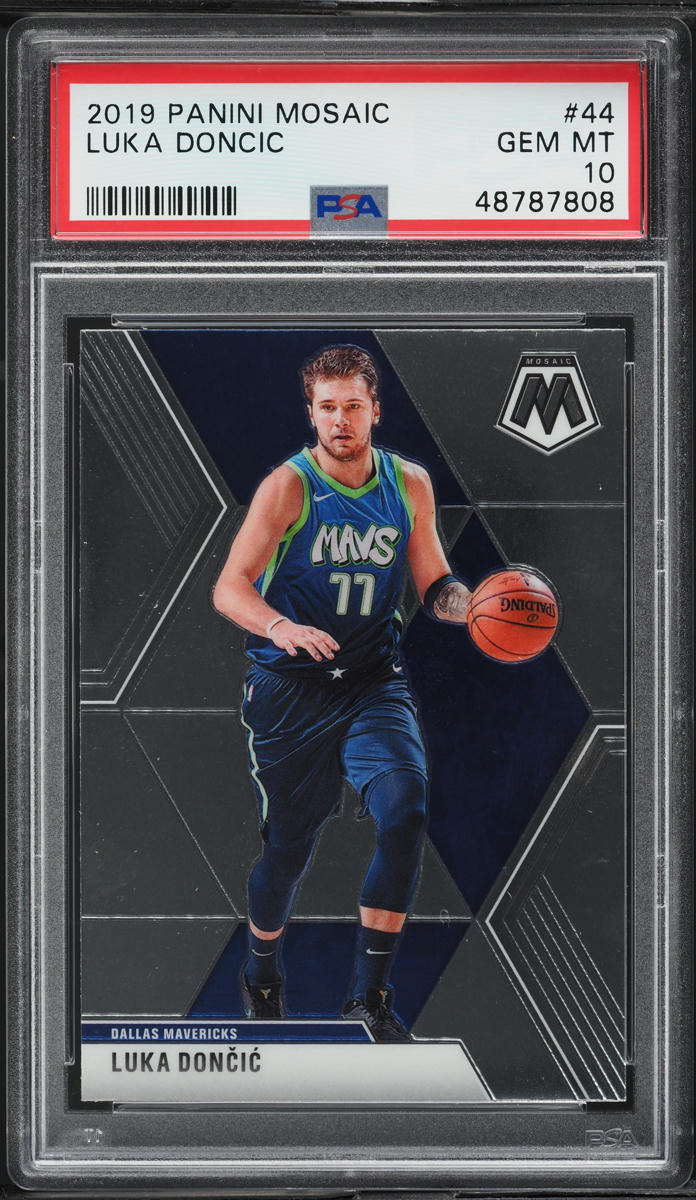 2019 Panini Mosaic Luka Doncic #44 PSA 10 GEM MINT