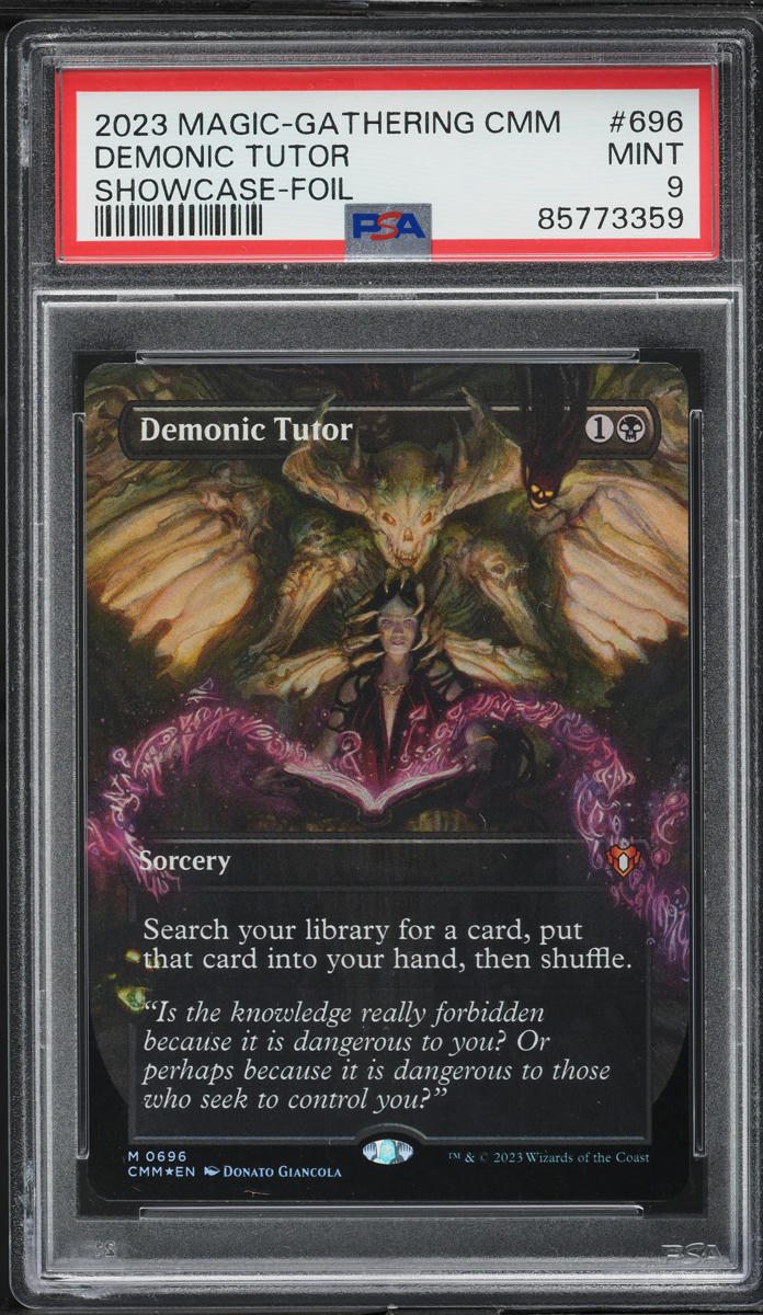 2023 Magic The Gathering MTG Commander Masters Showcase Foil 