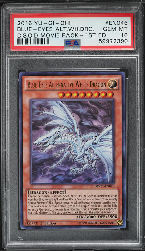 2020 Yu-Gi-Oh! Dark Side Dimensions Movie Secret Blue-Eyes White