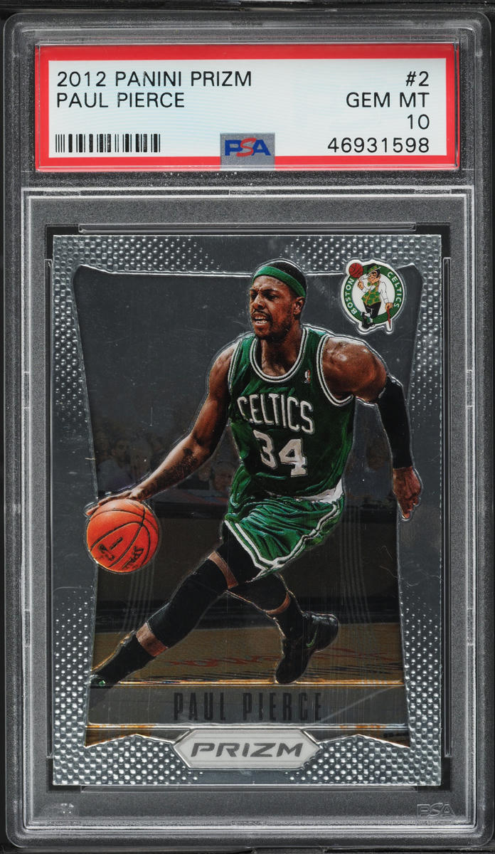 2012 Panini Prizm Paul Pierce #2 PSA 10 GEM MINT