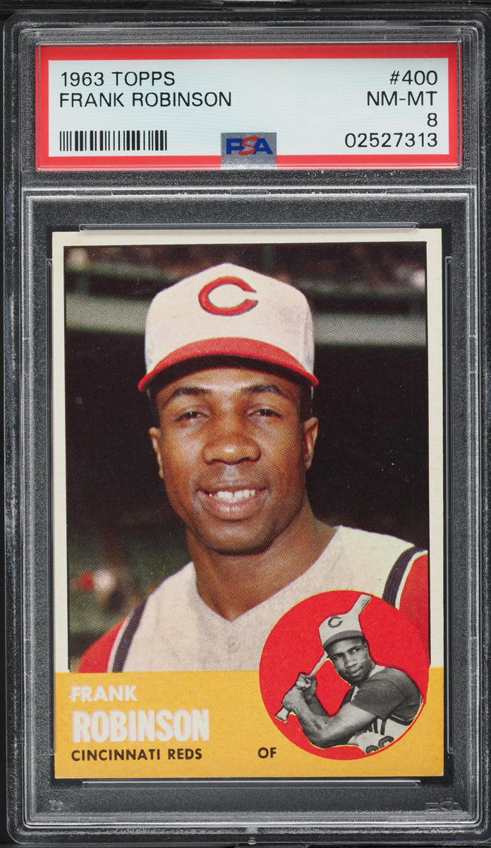 1963 Topps Frank Robinson #400 PSA 8 NM-MT