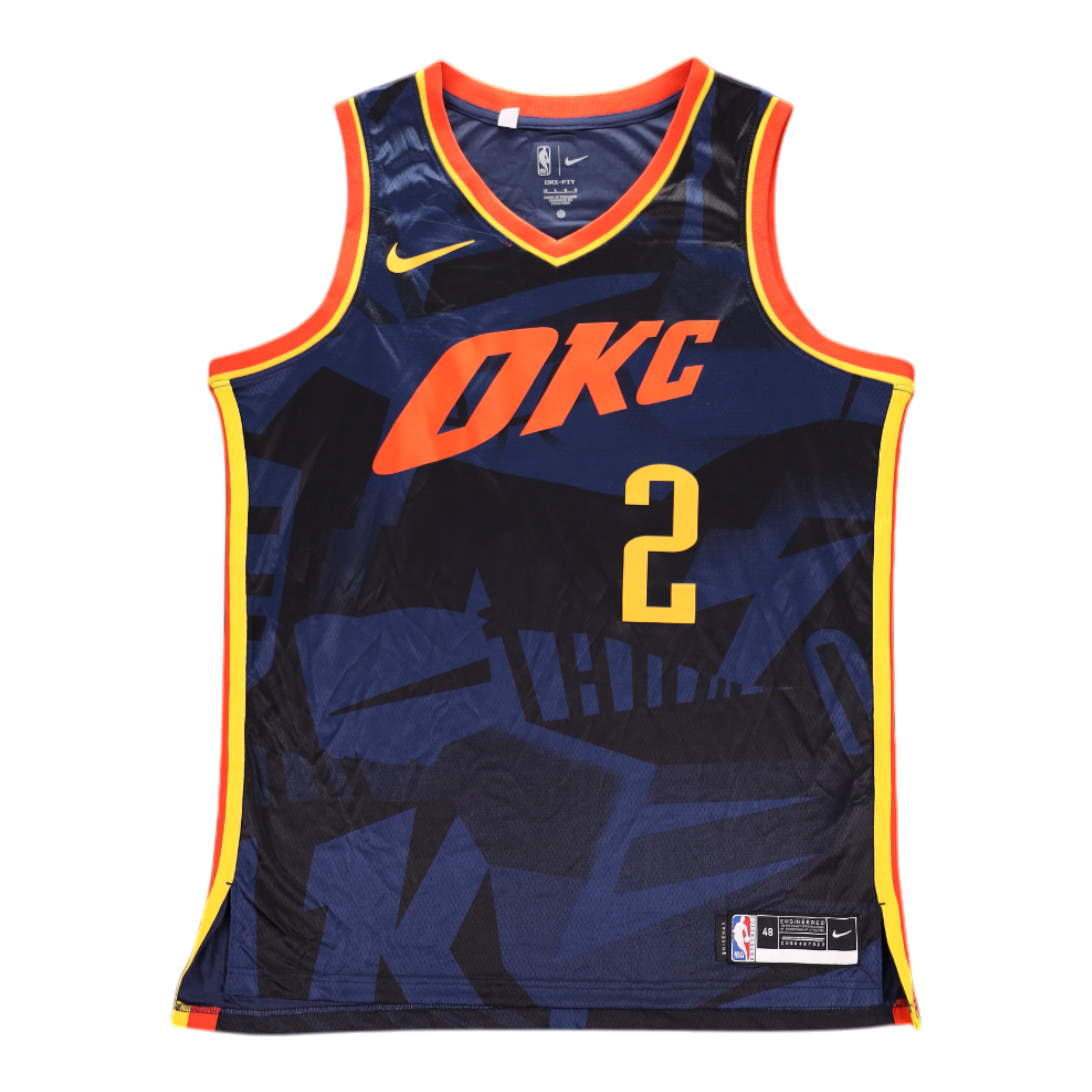 Maillot Oklahoma City Thunder Signé Shai Gilgeous-Alexander - Certifié PSA Avec COA