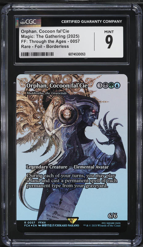mtg final fantasy orphan Orphan, Cocoon fal'Cie choose one as you play it.) Orphan, Cocoon fal'Cie (Muldrotha, the