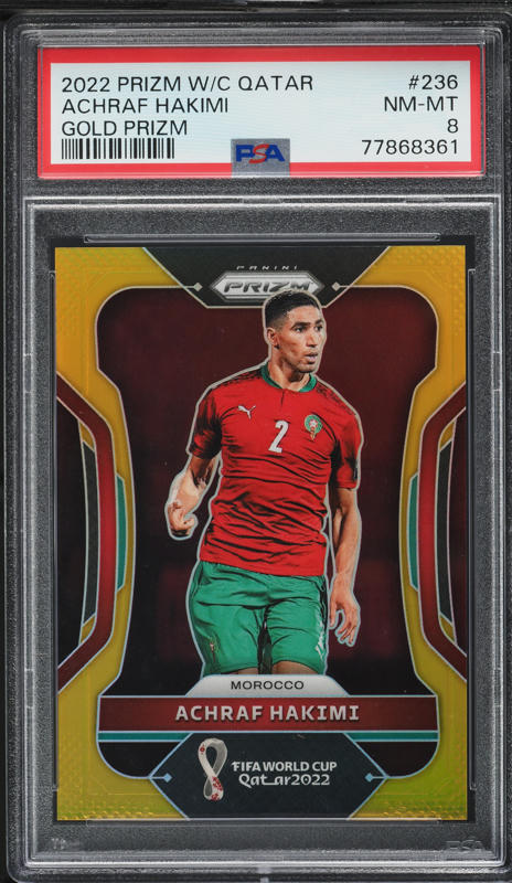 panini prizm Qatar gold Thiago 01/10 サイン 2024 Panini Prizm Conmebol Copa America International Ink Pulsar