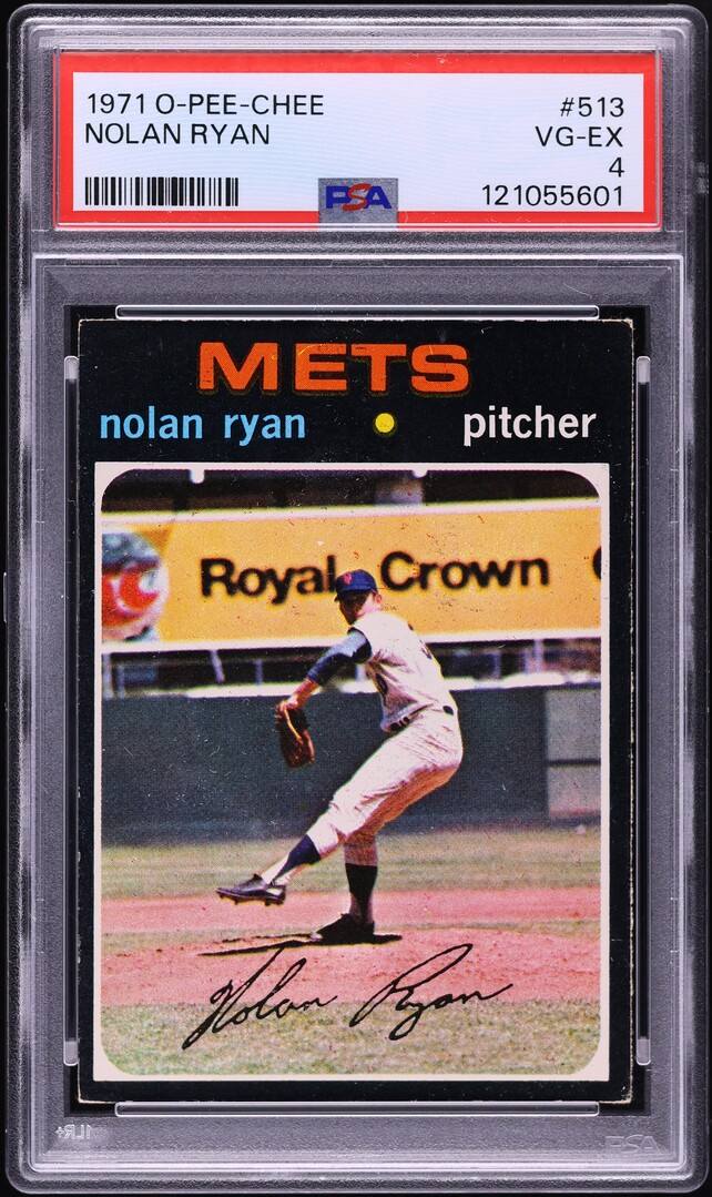 1971 O-Pee-Chee Nolan Ryan #513 PSA 4 VGEX