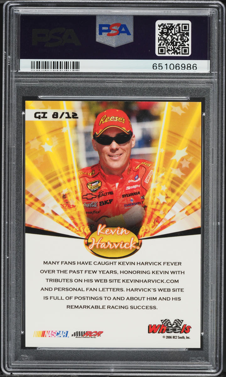 アイカツカード　ゴールドクラウン 2006 Wheels American Thunder Golden Idol Kevin Harvick /250 #GI8