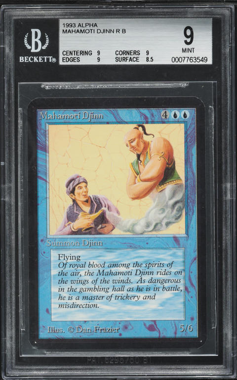 1993 Magic The Gathering MTG Alpha Timetwister PSA 10 GEM MINT on
