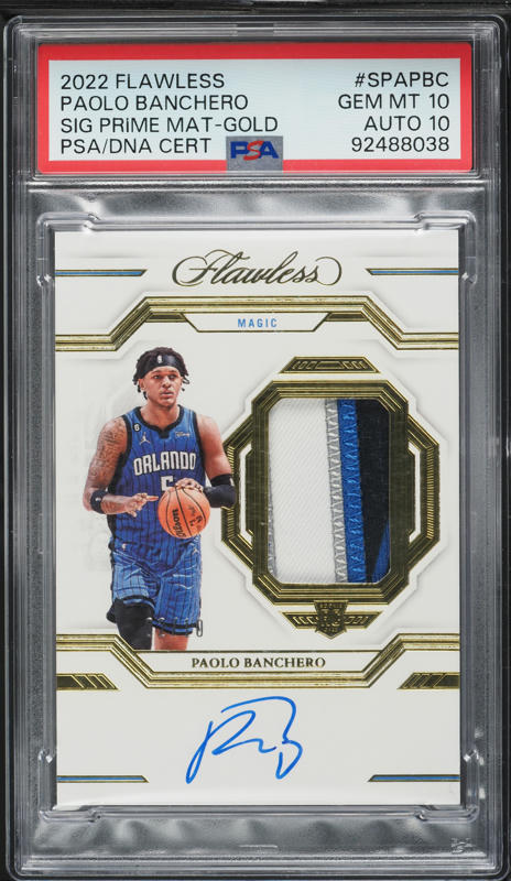 2022 Panini Prizm Variation Paolo Banchero ROOKIE #249 PSA 10 GEM