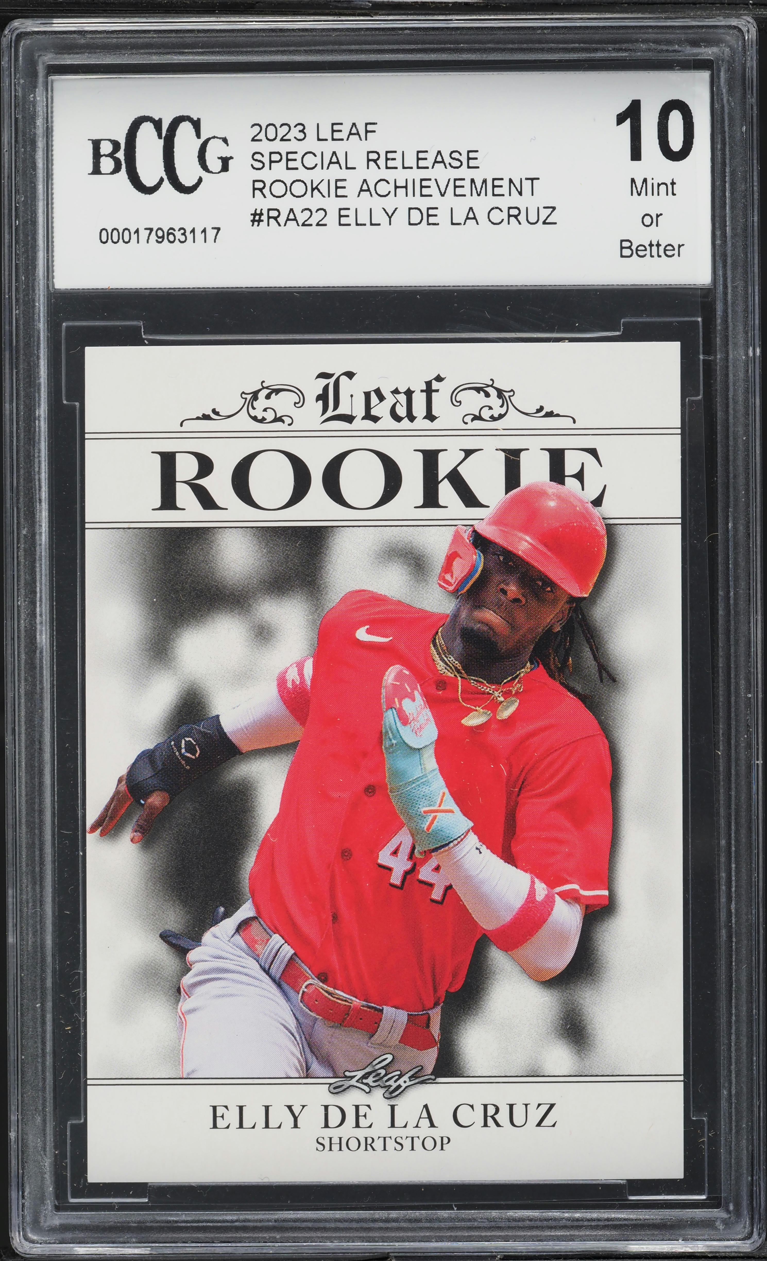 2023 Leaf Special Release Achievement Elly De La Cruz ROOKIE BCCG