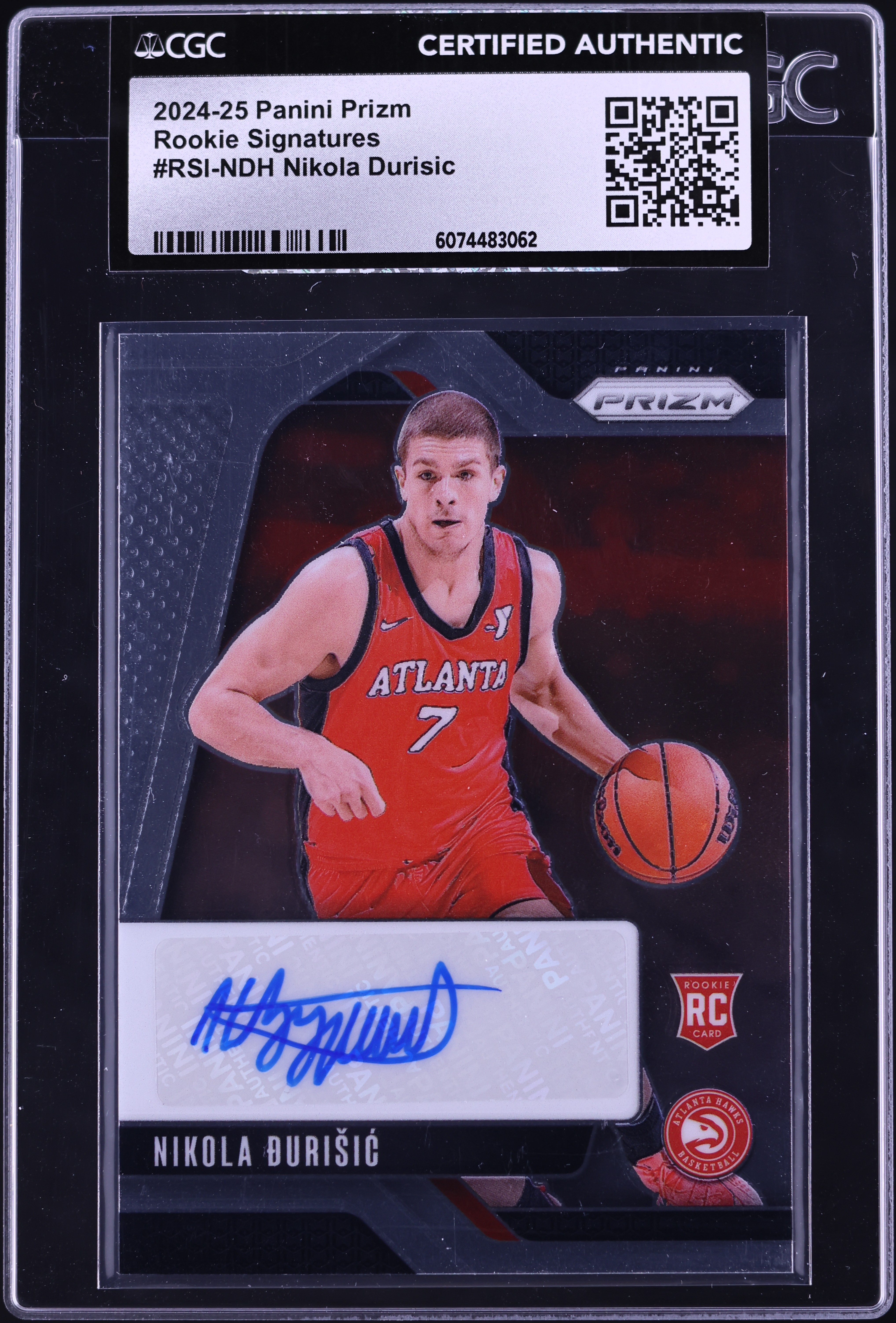 ジュリウス ランドル Panini Prizm ルーキー 直筆サイン Julio Rodriguez Autographed 2022 Panini Prizm Rookie Card #40