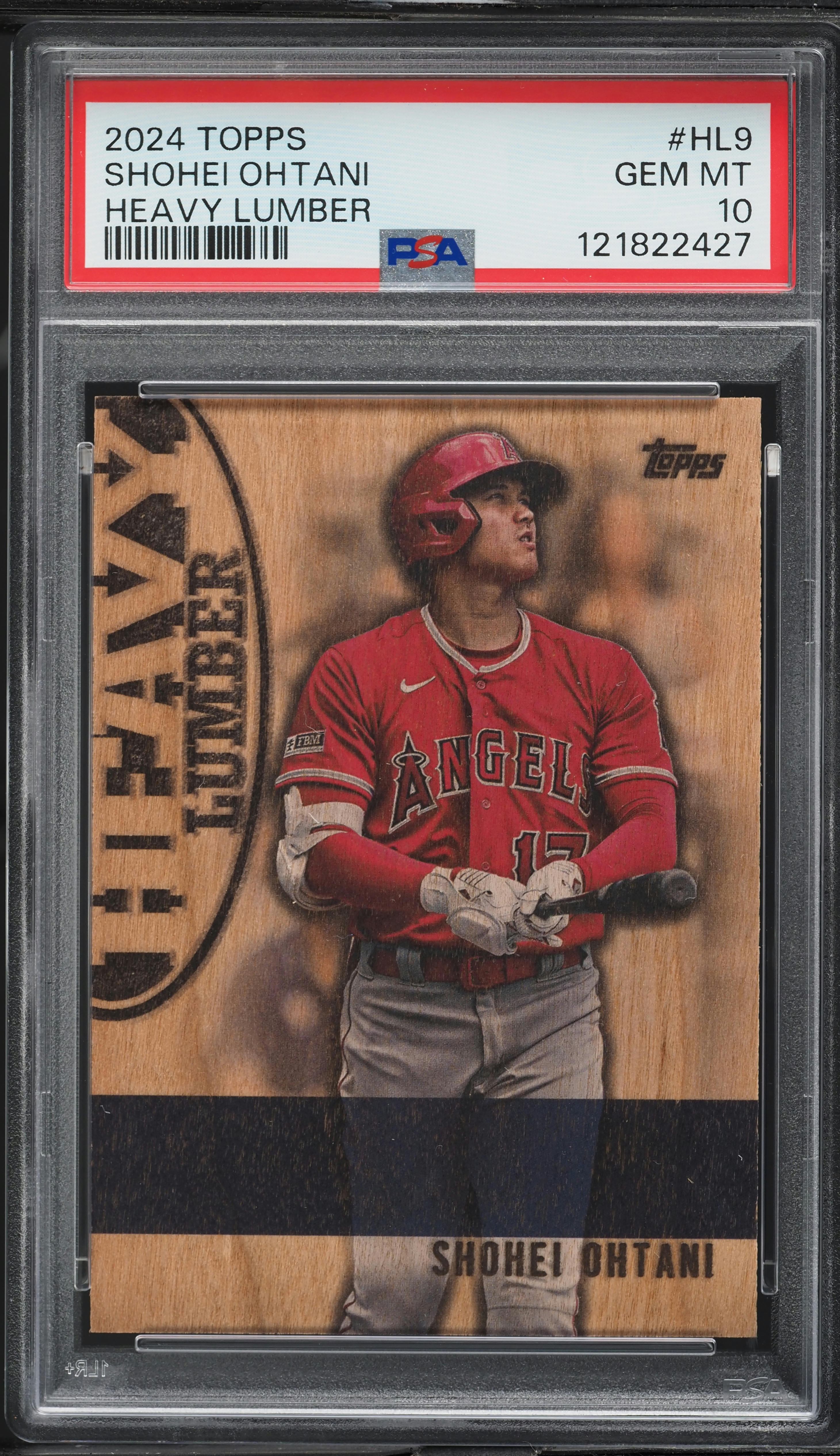 2024 Topps Heavy Lumber Shohei Ohtani #HL-9 PSA 10 GEM MINT on