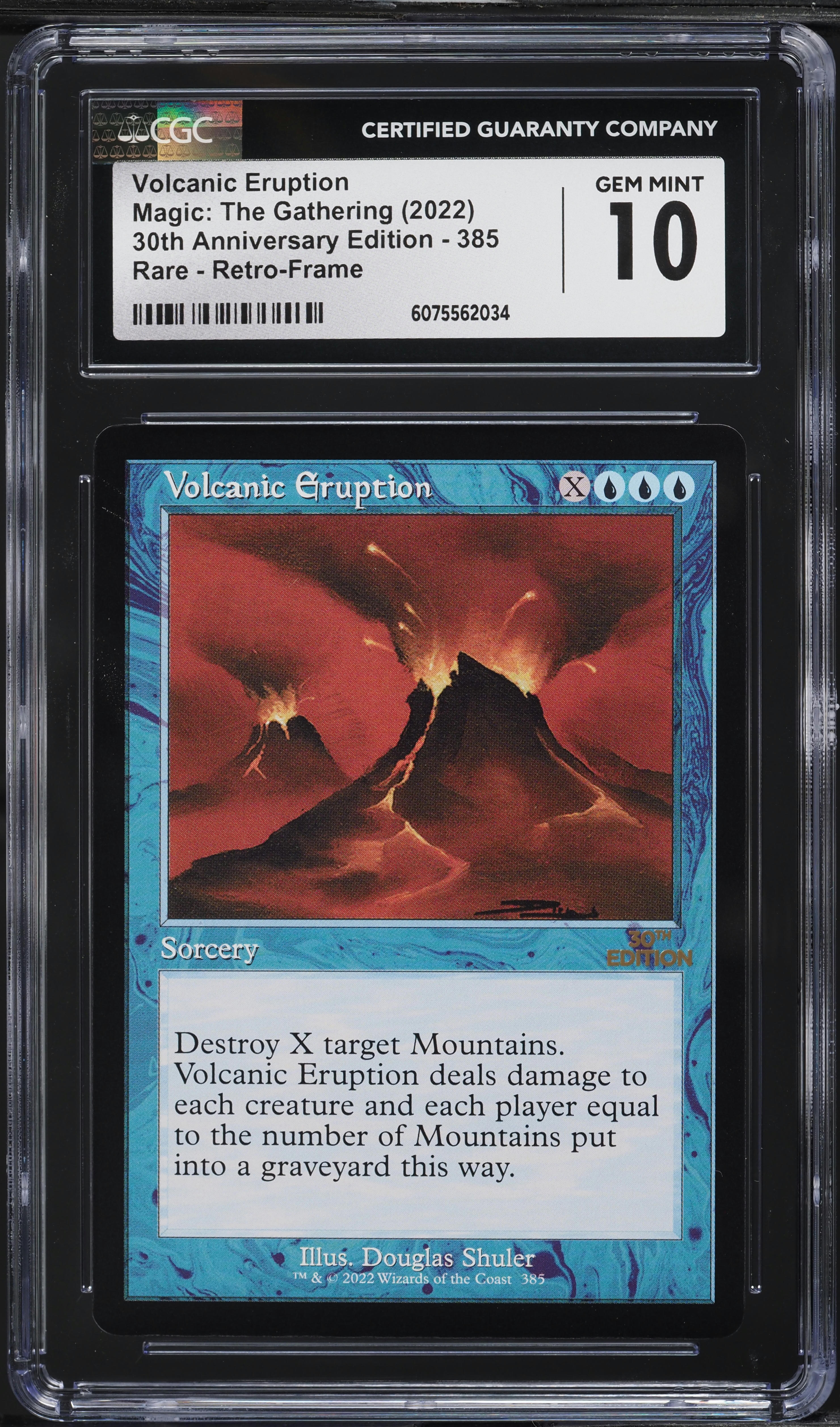 マジック：ザ・ギャザリング PSA10 Volcanic  MTG 30th edition マジック：ザ・ギャザリング PSA10 Volcanic MTG 30th edition