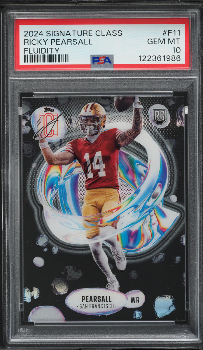2024 Topps Signature Class Fluidity Ricky Pearsall ROOKIE #F-11 PSA 10 GEM MINT