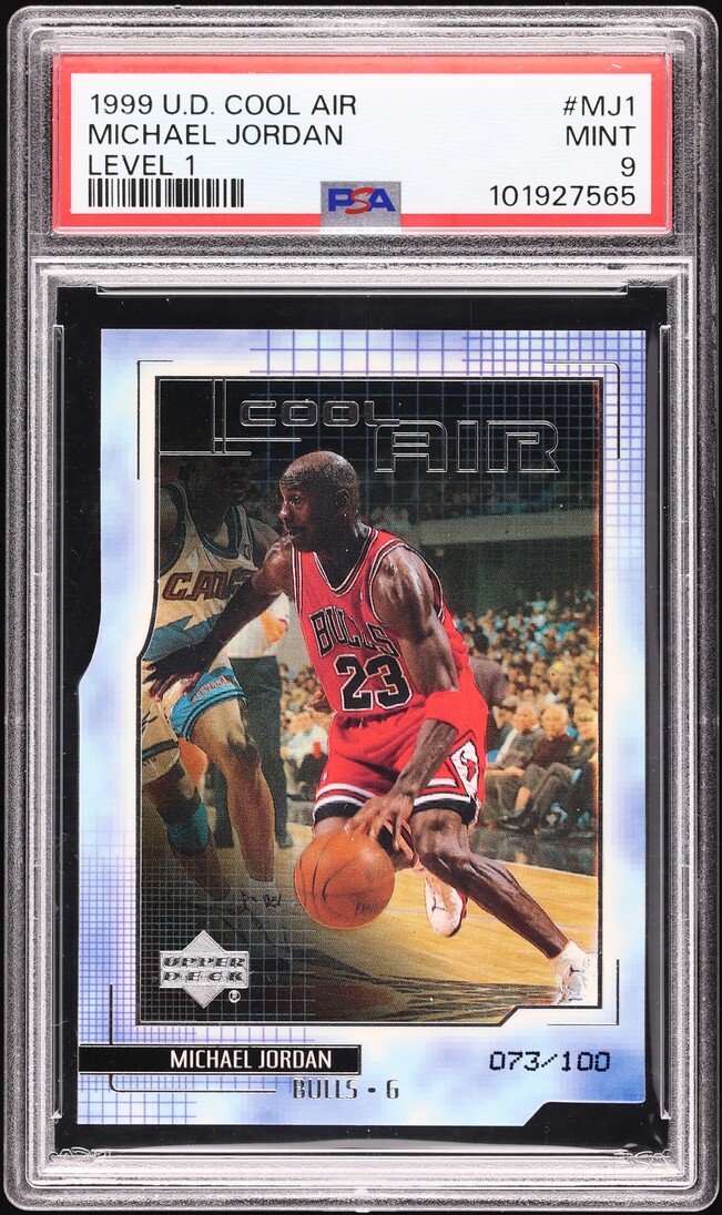 1999 Upper Deck Cool Air Level 1 Michael Jordan /100 #MJ1 PSA 9 