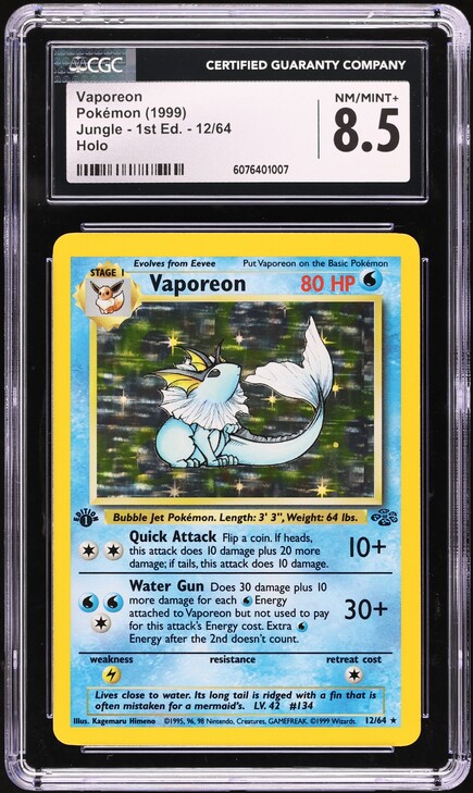vaporeon holographic card Pokmon TCG Pocket Vaporeon Holographic Illustration Rare Self Made Card