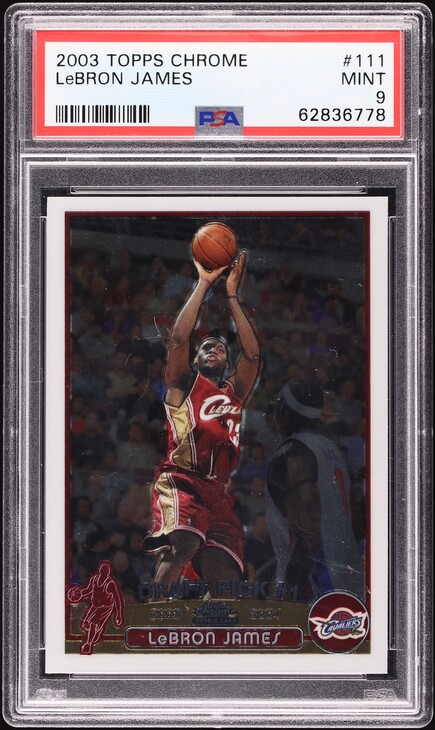 NBA カード Lebron James Topps Chrome PSA9 v1535156_20250827120235185M_19.jpg
