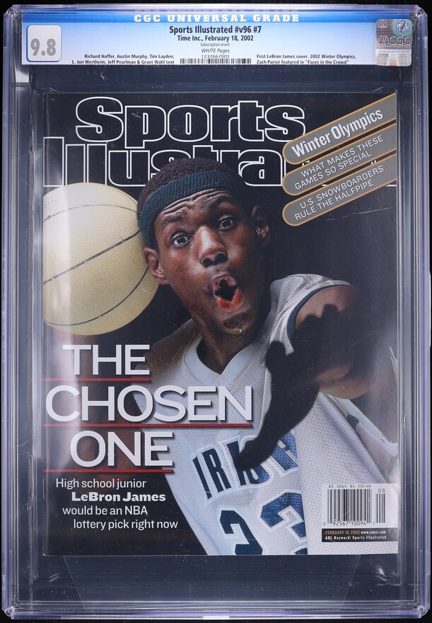 lebron james sports illustrated 2002