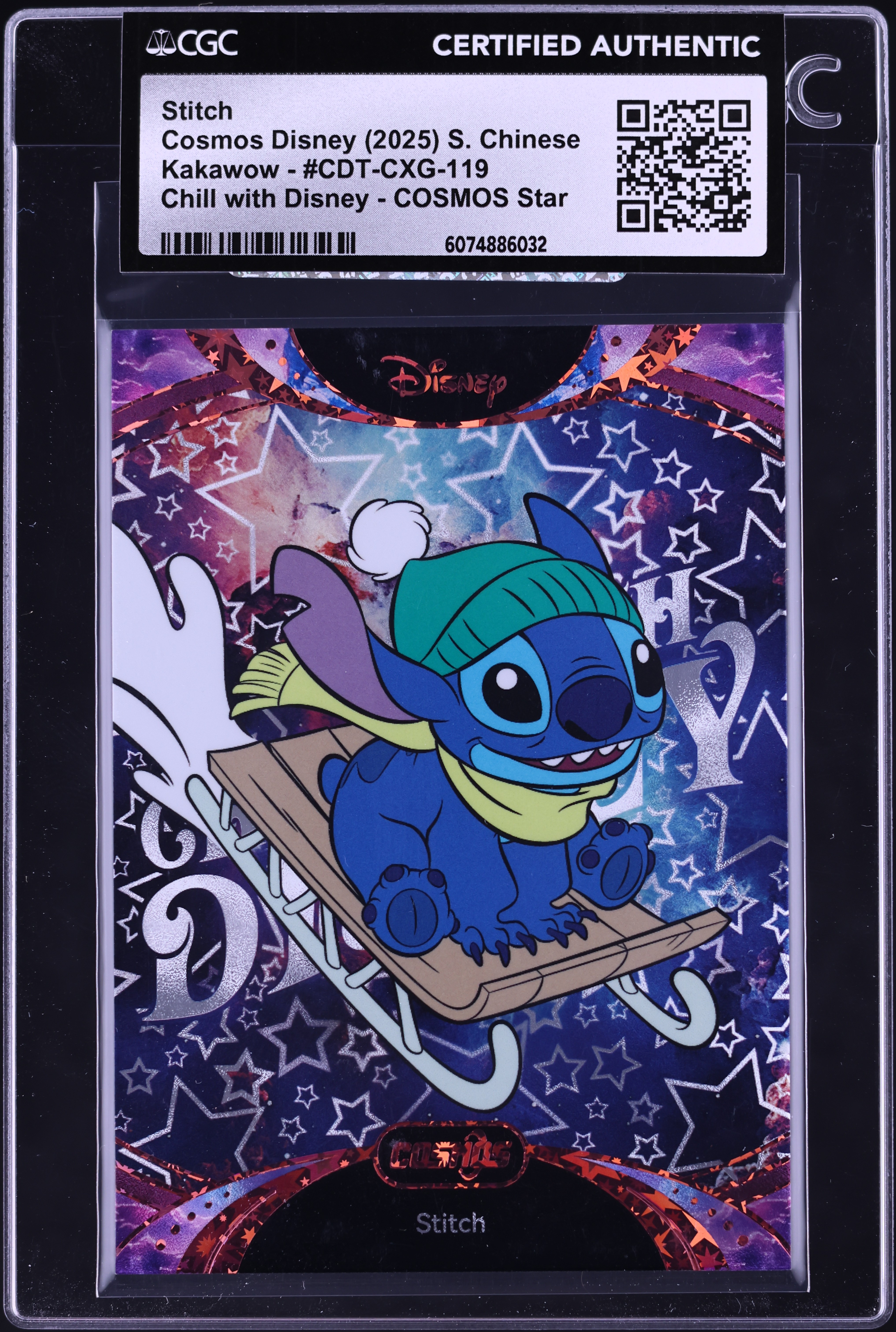 2025 Kakawow Cosmos Chinese Disney Chill With Disney Star Stitch