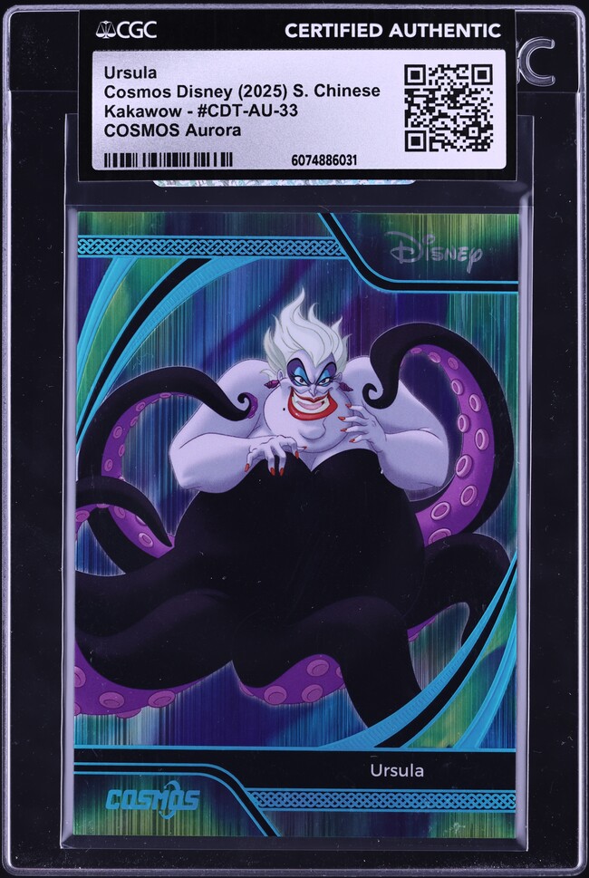 2025 Topps Disney Mint Silver Ursula #52 CGC AUTH on Fanatics Collect