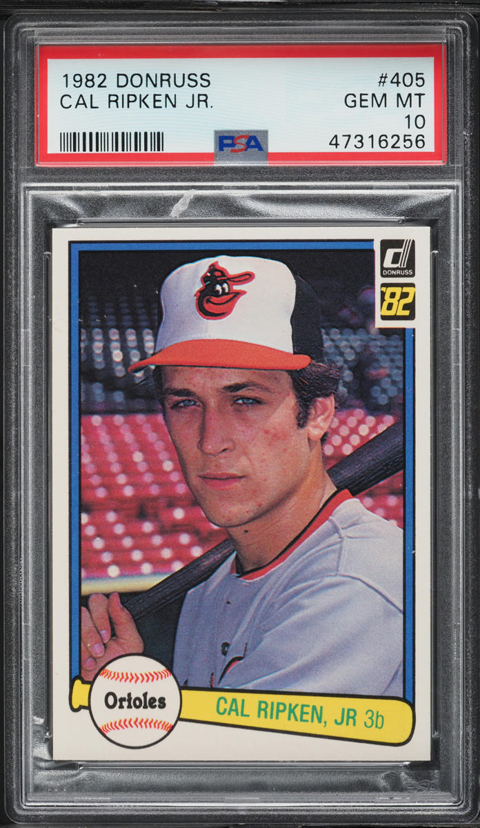 1982 Donruss Cal Ripken Jr. ROOKIE #405 PSA 10 GEM MINT on