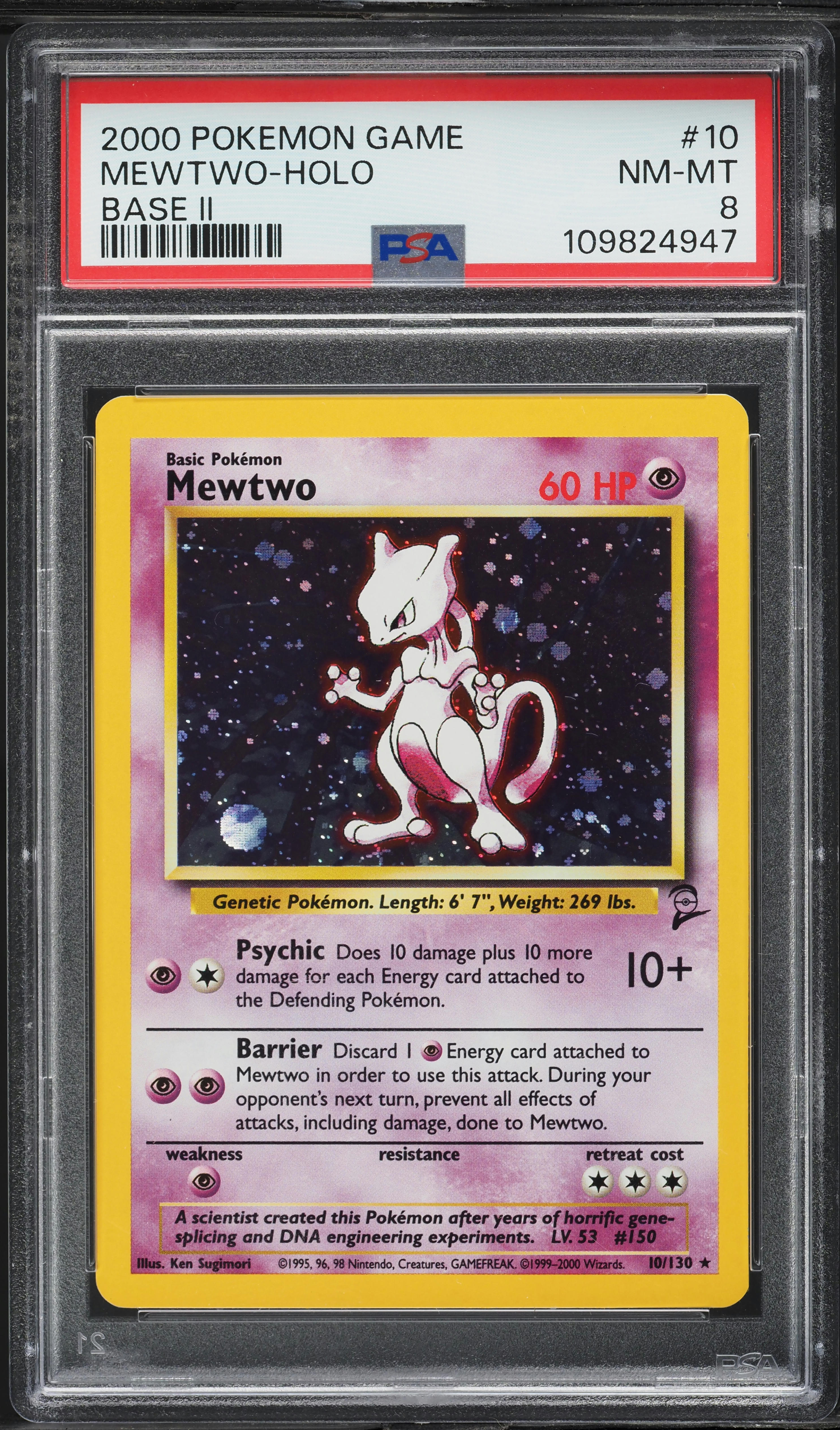 2000 mewtwo pokemon card Vintage Mew Rare Promo Cards Neo Destiny Unlimited Type Mewtwo #150 Prices | Pokemon