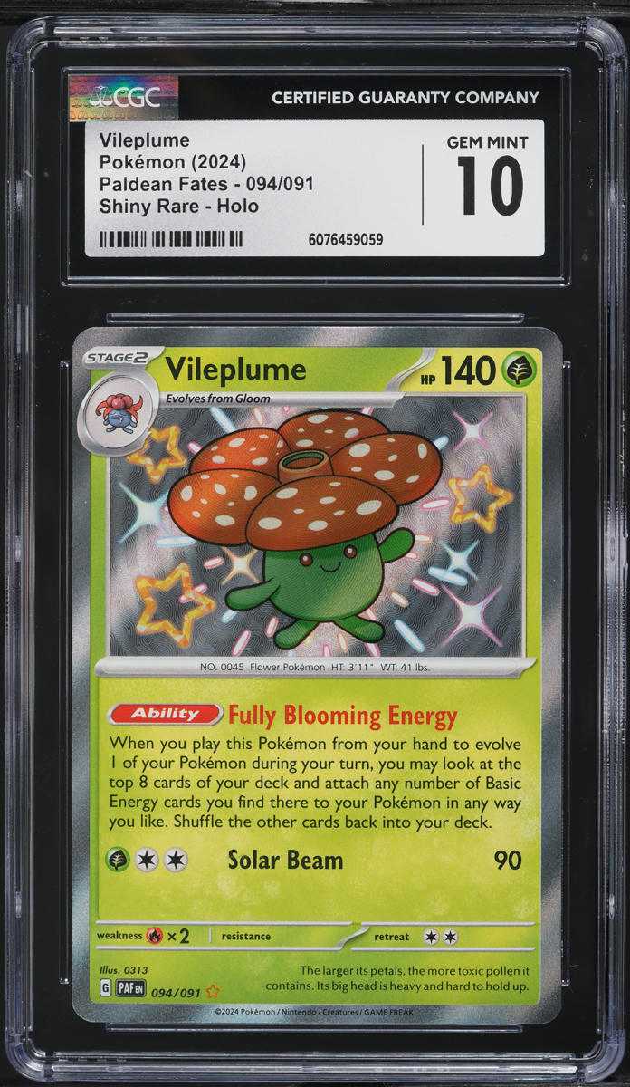 shiny vileplume pokemon card Vileplume 003/190 Holo Shiny Treasure ex sv4a 2023 Pokemon Card Japanese
