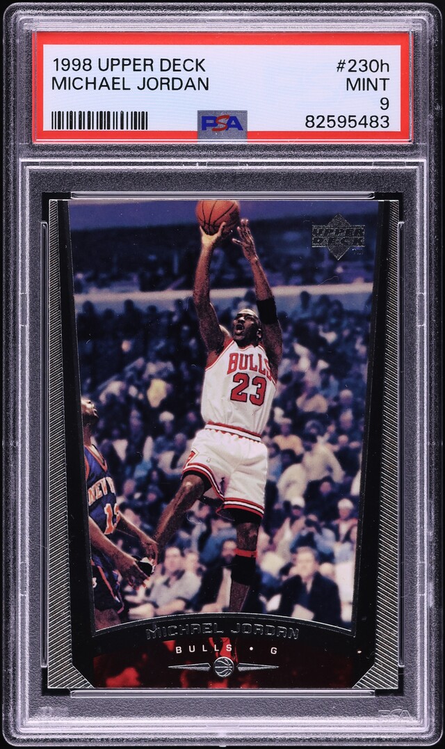 1998 Upper Deck Jordan's Silver 2024 Series Chicago Bulls Michael