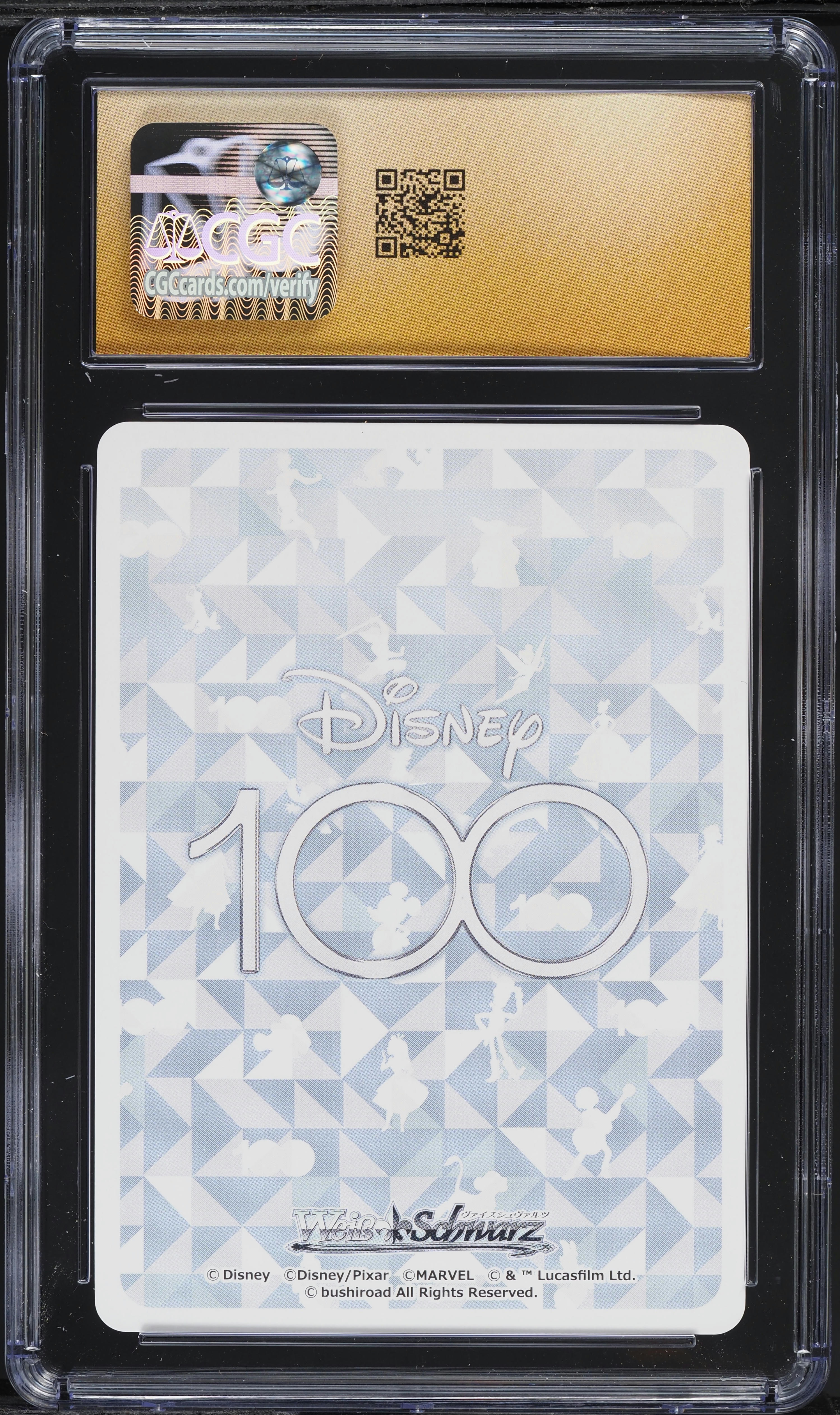Disney 100 GINZA TANAKA 純銀製カード Disney 100 GINZA TANAKA 純銀