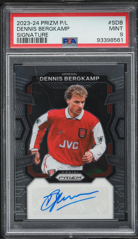 2023 Panini Prizm Premier League David Beckham AUTO #SDBE PSA 10