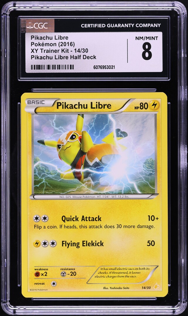 pokemon card - pikachu libre 14/30 - trainer kit Buy Pokémon TCG XY Trainer Kit Pikachu Libre and Suicune 2 Player  Learn-to-Play Set Online at Low Prices in India main image 1