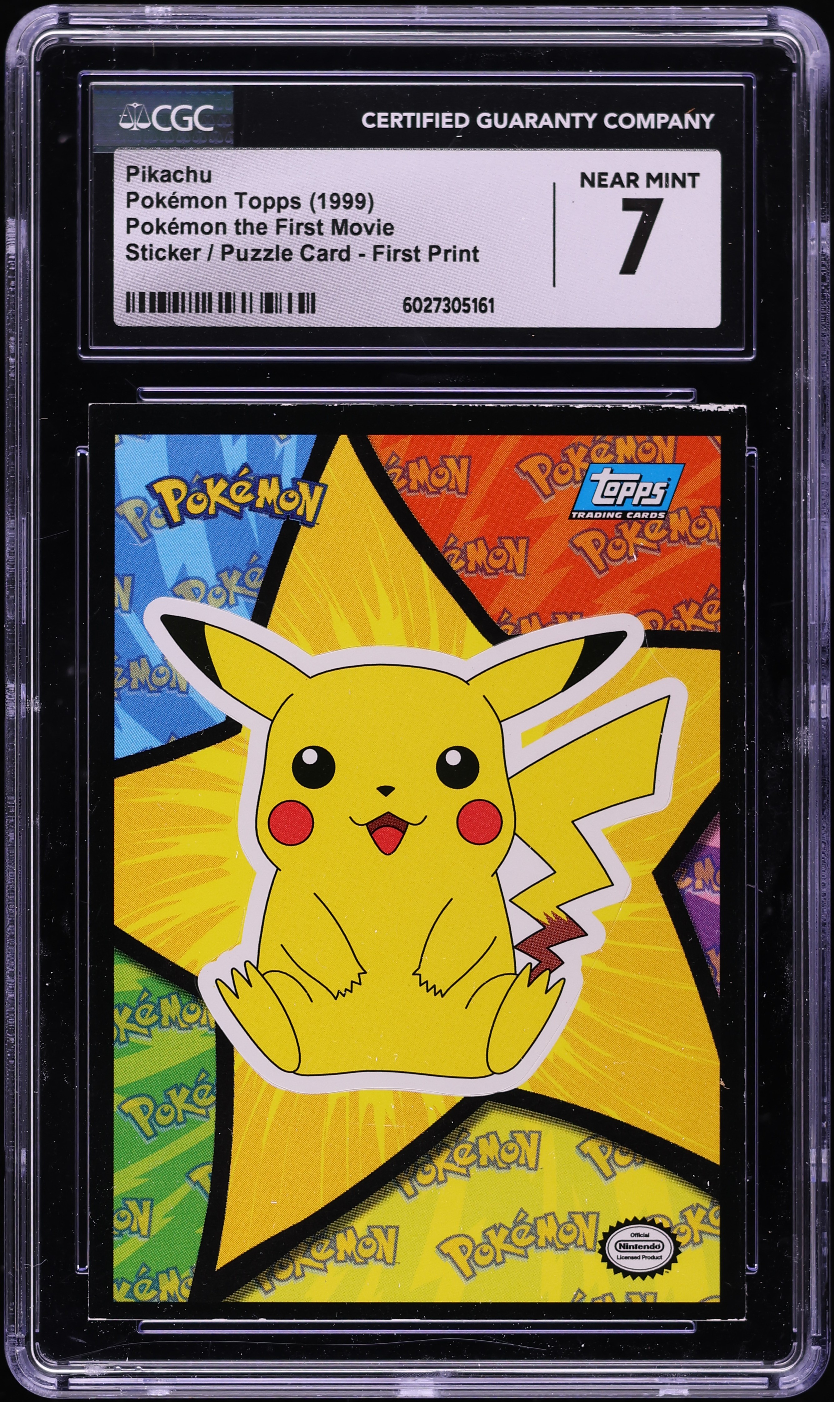 first pokemon movie pikachu card Pokemon SEALED Pikachu #4 WB Black Star Promo Set