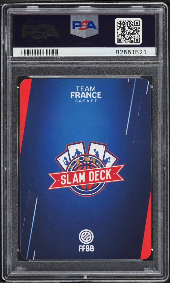 2023 Slam Deck Collection Equipes De France Victor Wembanyama ROOKIE PSA 10
