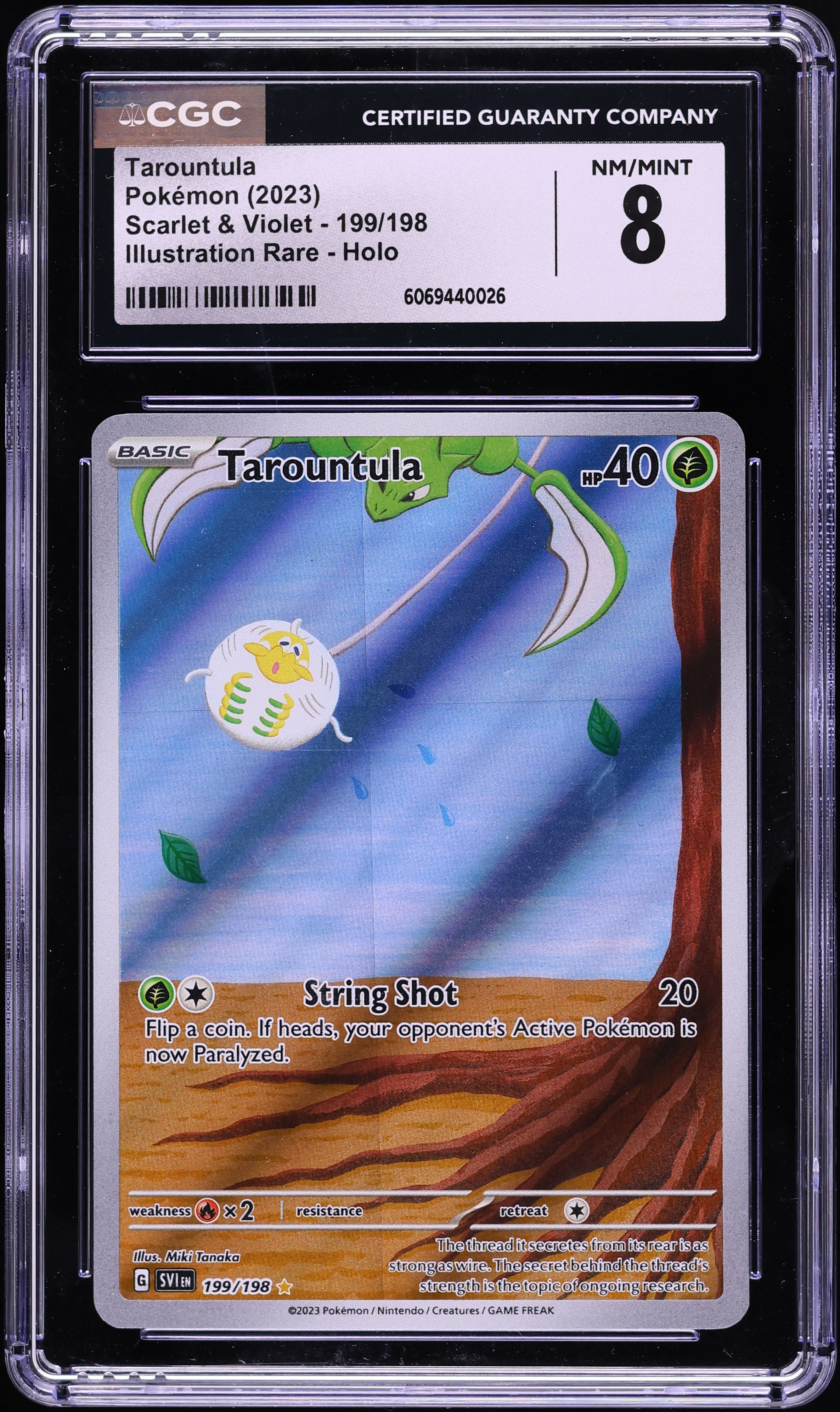 tarountula full art pokemon card Amazon.com: Pokemon - Tarountula 199/198 - Scarlet & Violet - Illustrator  Rare main image 0