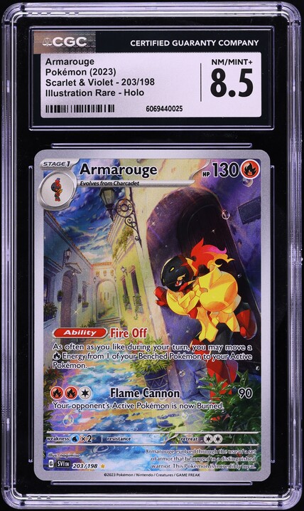 armarouge pokemon card POKMON GAME sv4K 079/066 SR ex RarityIllustration Rare Hit Points130 HP Ability Fire Off As often as you like during your turn 2023 Pokemon Scarlet & Violet