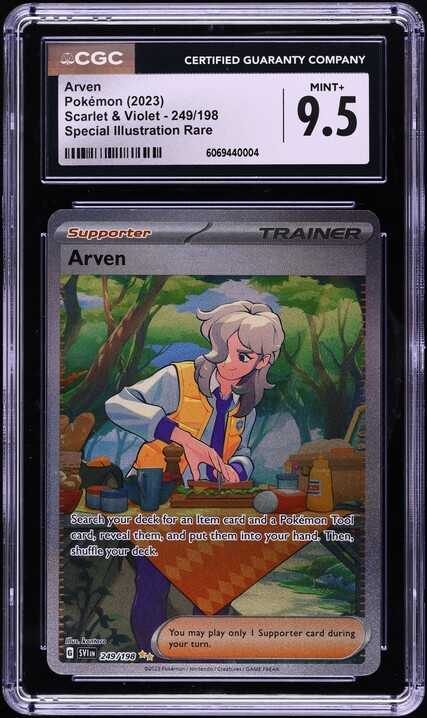 arven pokemon scarlet and violet card POKÉMON CARD GAME sv1V 104/078 SAR main image 0