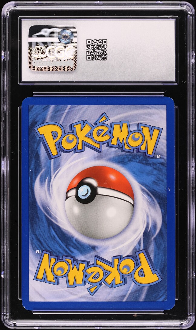 2005 Pokemon EX Deoxys Holo Rayquaza Gold Star #107 CGC 8.5 NM-MT+