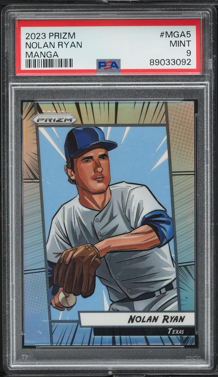 2023 Panini Prizm Manga Nolan Ryan #MGA5 PSA 9 MINT
