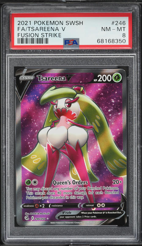 tsareena v pokemon card value - 021/264 - Ultra Rare - Sword & Shield The item may be similar but not exactly the same as the image (e.g Tsareena V Pokémon TCG Cards