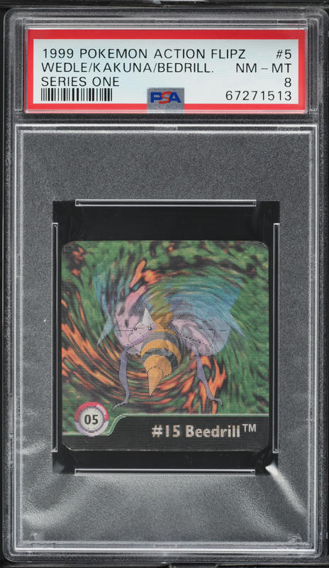 1999 Pokemon Base Set Shadowless 1st Edition Kakuna #33 PSA 9 MINT