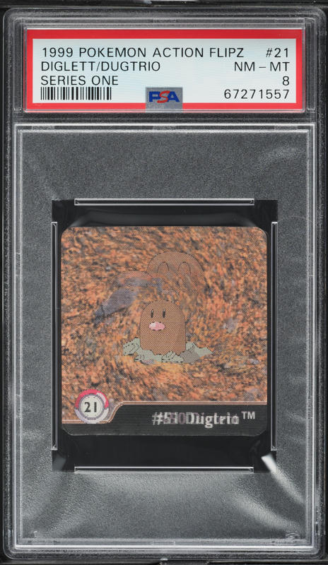 1999 Pokemon Base Set Shadowless 1st Edition Diglett #47 CGC 8.5 NM-MT+ on Fanatics Collect 1999 Pokemon Base Set Shadowless 1st Edition Diglett #47 CGC 8.5 NM-MT+ on Fanatics Collect
