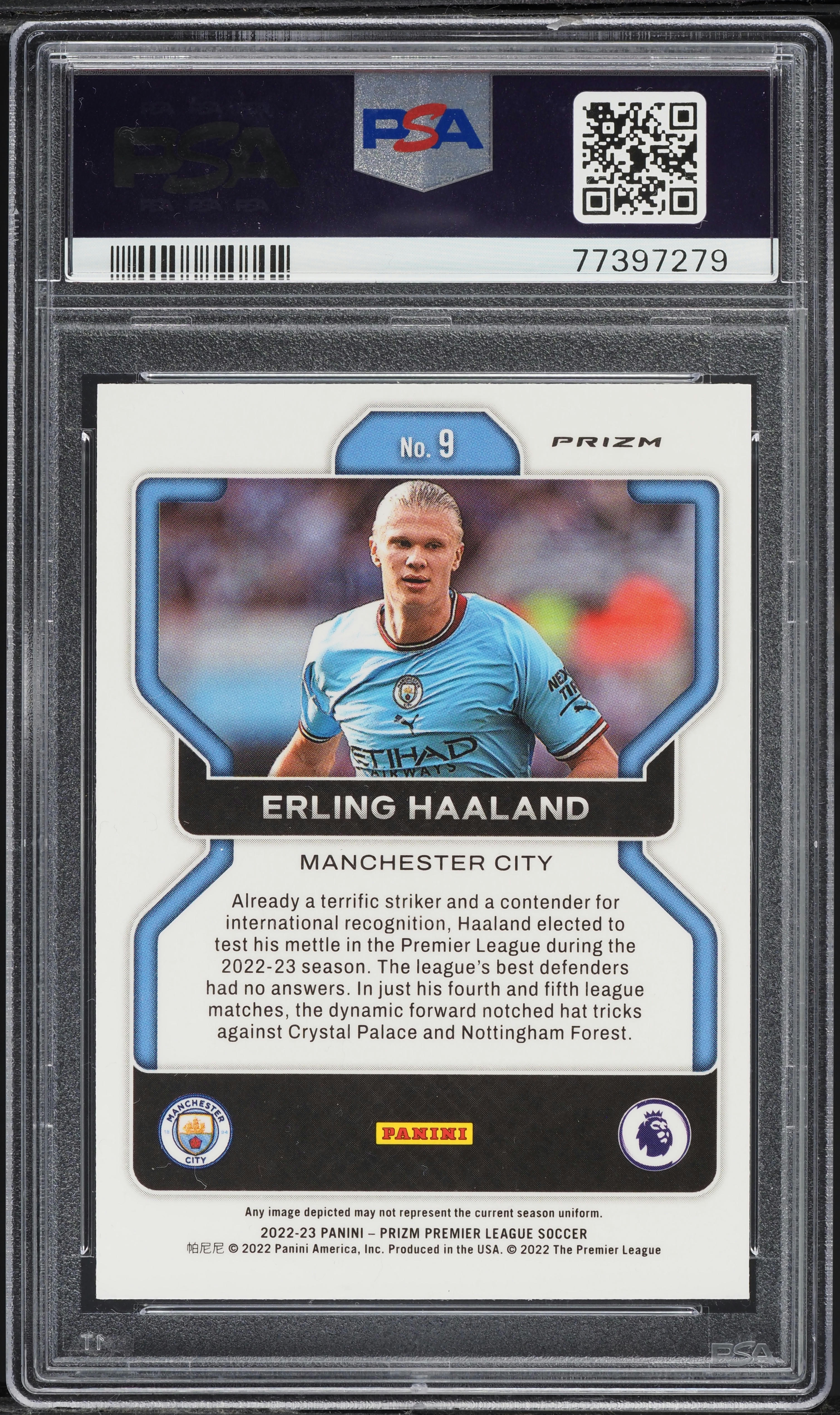 PANINI DONRUS ERLING HAALAND ハーランド PSA10 PANINI DONRUS ERLING HAALAND ハーランド PSA10 2024-25 Panini