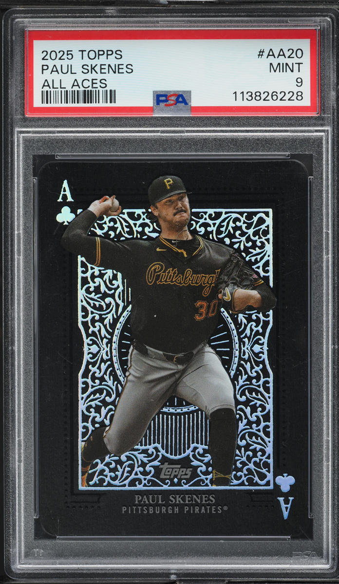 2025 Topps All Aces Paul Skenes #AA-20 PSA 9 MINT