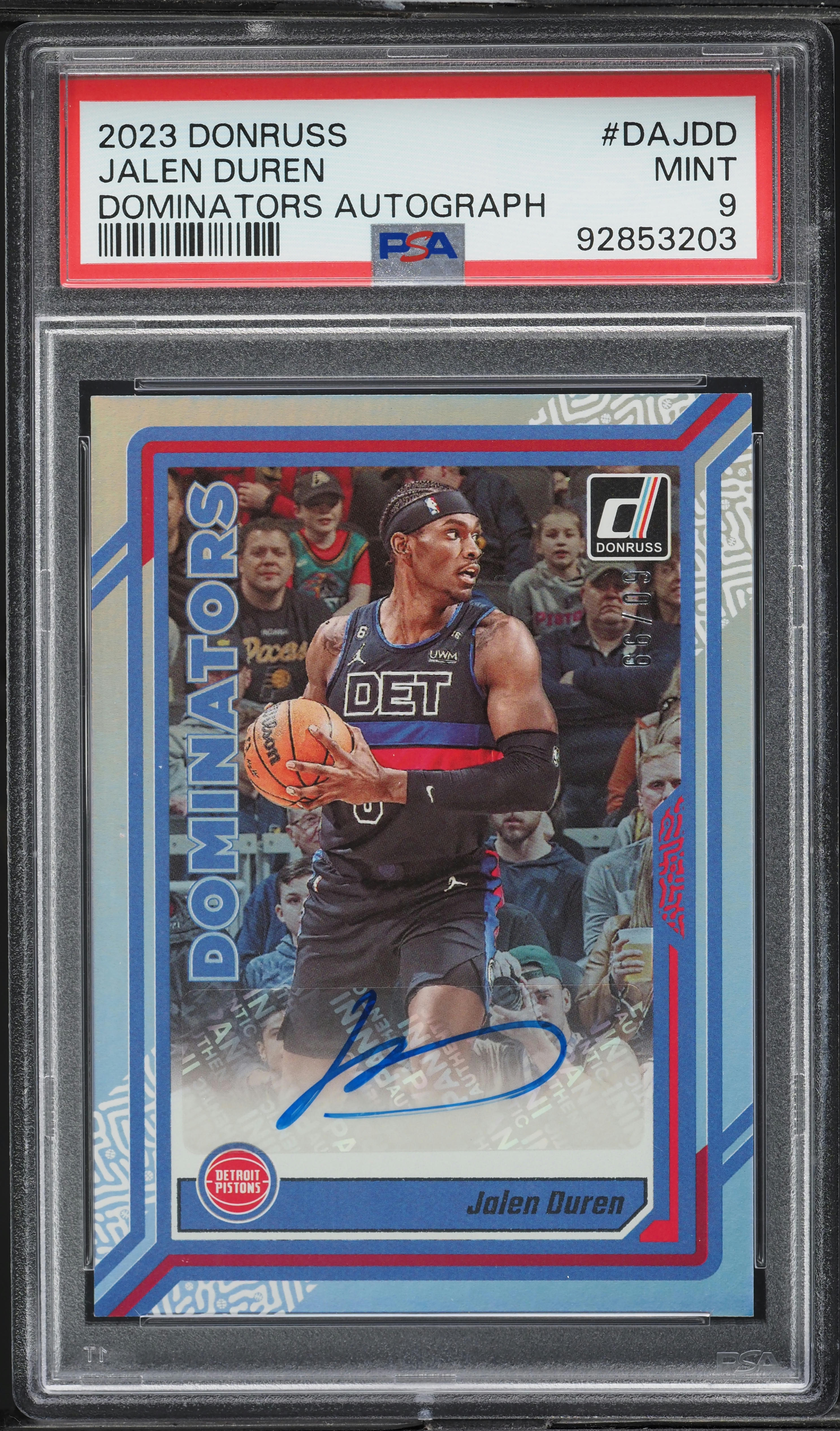 その他 JALEN DUREN SPECTRA RADIANT PSA9 AUTO JALEN DUREN SPECTRA RADIANT PSA9 AUTO 【公式通販】