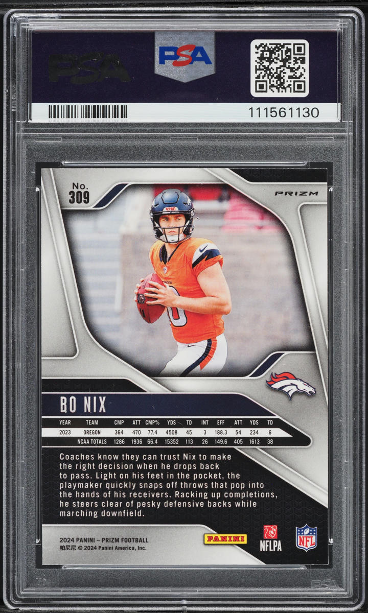 PSA9 2023-24 PRIZM CHOICE Base CHERRY BLOSSOM /20 RC AMEN THOMPSON ROCKETS SSP