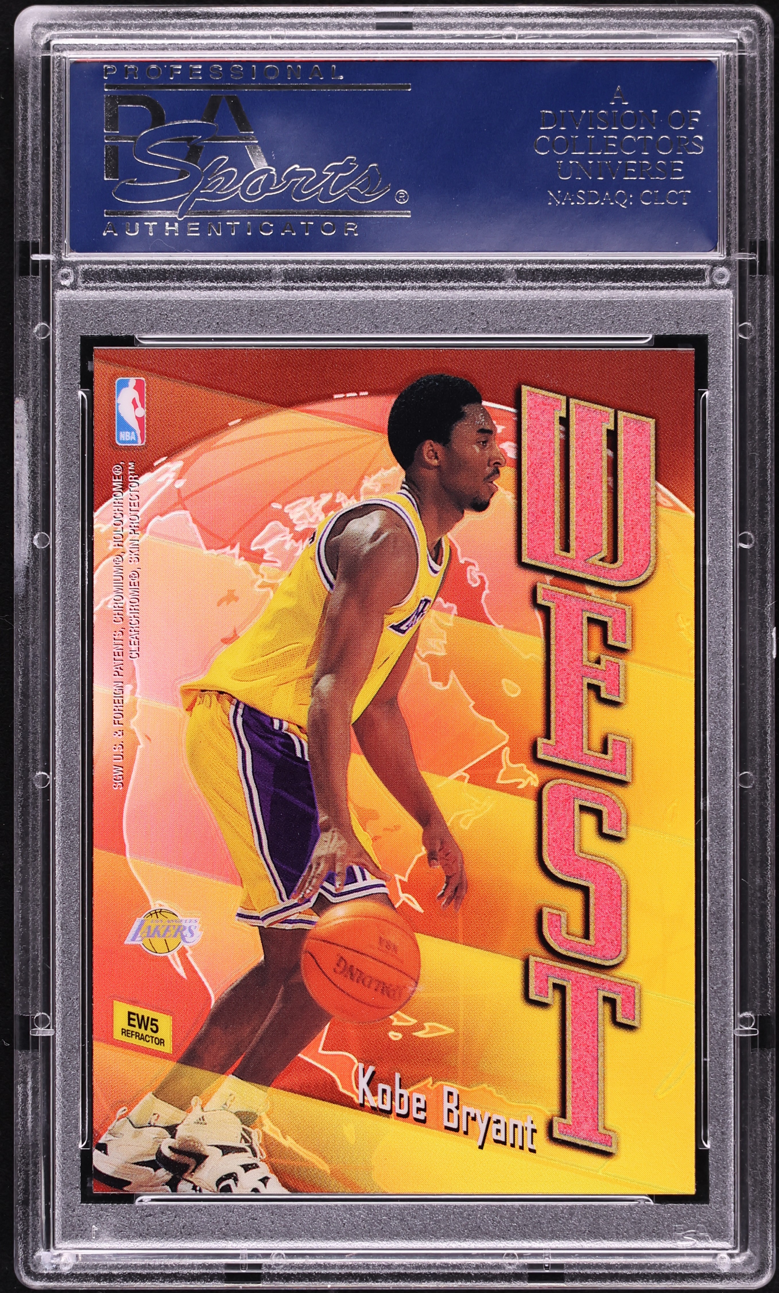 1998 Topps East & West Refractor Michael Jordan & Kobe Bryant #EW5