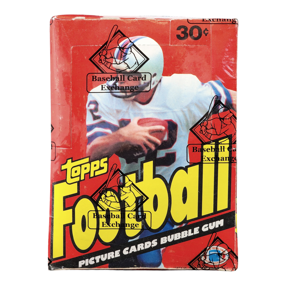 1981 Topps Football Wax Box, 36ct Wax Packs, Joe Montana ROOKIE?, BBCE AUTH