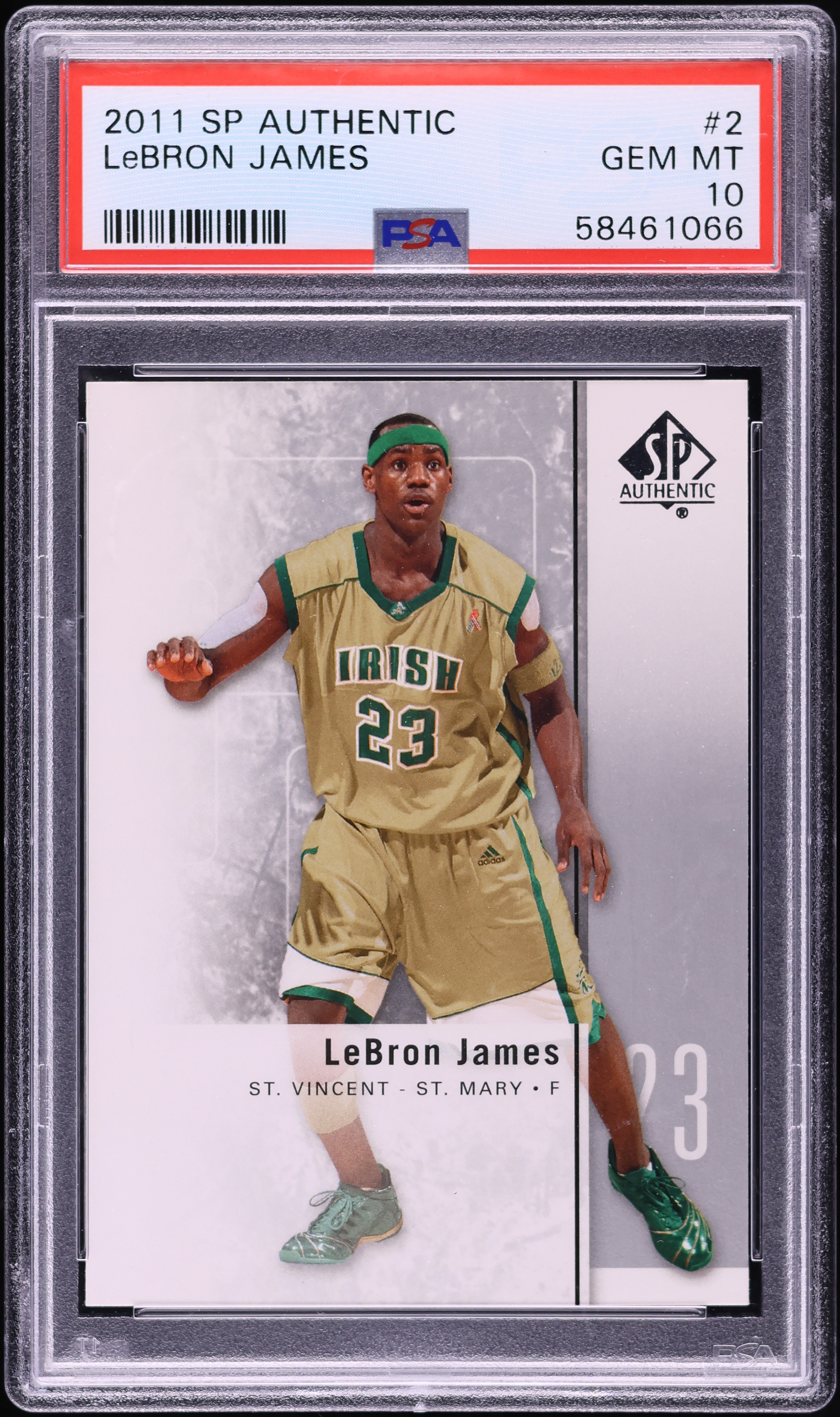 lebron james sp authentic